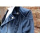Biker Jacket Blue Velvet 